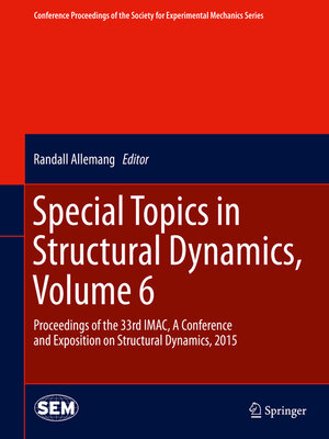 cover image of Special Topics in Structural Dynamics, Volume 6
